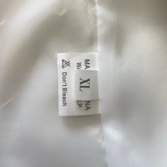 Sparkle in Pink girls’ size 6T faux fur vest. White with black. - Picture 3 of 6